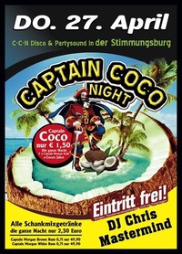 Captain Coco Night@Excalibur