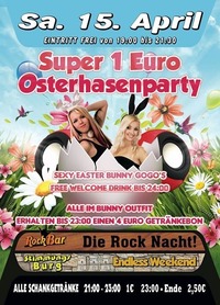 Super 1€ Osterhasenparty