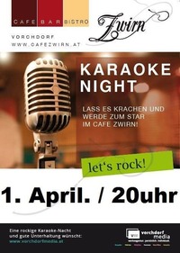 Karaoke Night@Cafe Zwirn