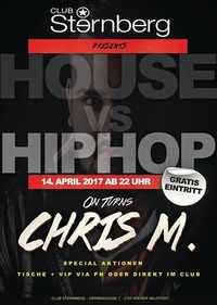 House vs HipHop // FR 14. April // Sternberg@Club Sternberg