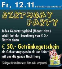 Birthday Party@Fledermaus (Nachtmeile)