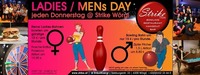Ladies & Men's Day im Strike Bowling Wörgl - Check in jeden Do