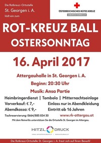 Rot-Kreuz Ball 2017@Attergauhalle