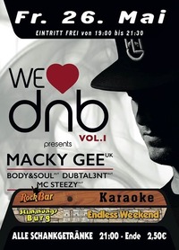 We love DNB VOL 1 with MACKY GEE@Excalibur