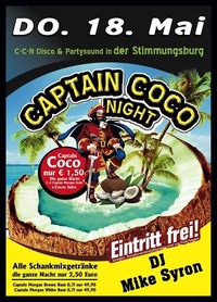 Captain Coco Night@Excalibur