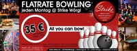 FLATrate Bowling jeden Montag im Strike - Check in Wörgl