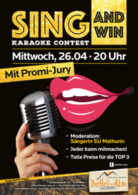 Karaoke Contest - mit Promi Jury