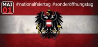 1.Mai Sonderöffnungstag