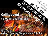 Grillabend und Bombay Night@Mausefalle