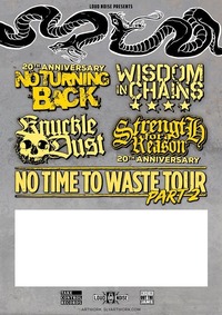 No Turning Back / Wisdom In Chains / Knuckledust u.a.@Arena Wien