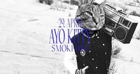 Ayo Kitty mit Smoke Dogg im Hof@Katze Katze