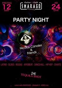 Party Night mit Nico Canalas im Smaragd