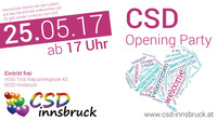 CSD Innsbruck 2017 - Welcome in Innsbruck@HOSI Tirol