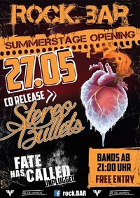 Summerstage Opening with Stereo Bullets & Fate Has Called