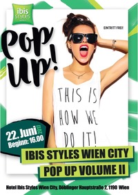 Ibis Styles Wien City Pop Up Volume II