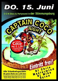 Captain Coco Night@Excalibur