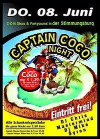 Captain Coco Night@Excalibur