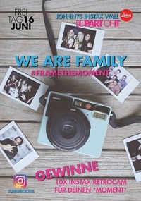 We are family #johnnysmoment