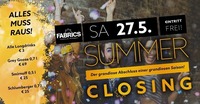 Summer Closing 2017!