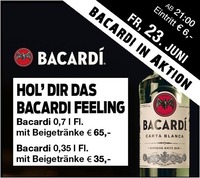 Bacardi in Aktion