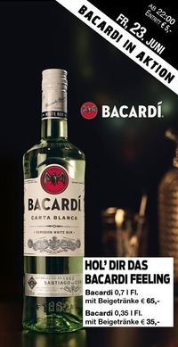 Bacardi in Aktion@Partymaus Wörgl