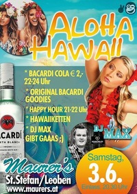 Aloha Hawaii - Bacardi Summernight