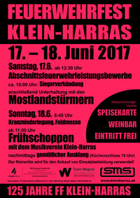 Mostlandstürmer beim Feuerwehrfest Klein-Harras