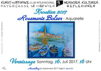 Rosemarie Bolzer Kroatien 2017@Cafe Club International C.I.