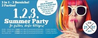 1,2,3, Summer Party!! Je Früher desto Billiger!@Bollwerk