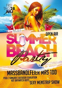 Summer Beach Party & Sexy Menstrip Show // MRS Massbandlfeier 10