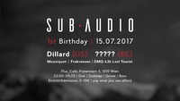 Sub Audio B-Day Bash w/ Dillard & tba
