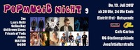 PopMusic Night 9 - Do, 13. Juli im Cafe Carina