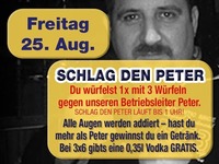 Schlag den Peter – Würfeln@Mausefalle