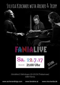 Silvia Kirchher with Archer & tripp@Fania Live