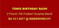 Tonis Birthday Bash@Weberknecht