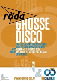 Kinderuni: Große Disco für kleine Leute@KV Röda