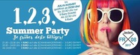 1,2,3, Summer Party!! Je Früher desto Billiger!