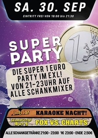 Super 1€ Party@Excalibur
