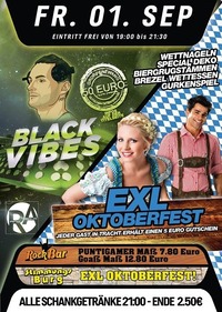 Black Vibes + Exl Oktoberfest@Excalibur