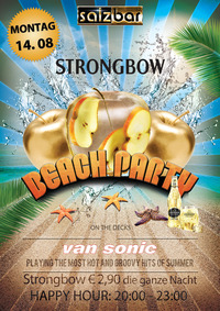Strongbow Beach Party/DJ Van Sonic@Salzbar