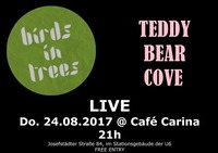 BIRDS IN TREES and TEDDY BEAR COVE@Café Carina