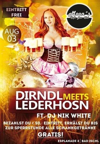 DIRNDL MEETS LEDERHOSN@Moon's