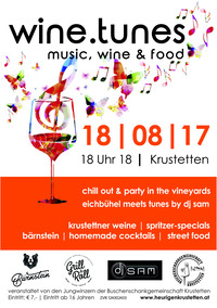 wine.tunes | music, wine  food@Weingärten der Riede Eichbühel