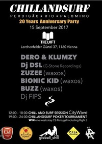 20 YEARS Chillandsurf PARTY@The Loft