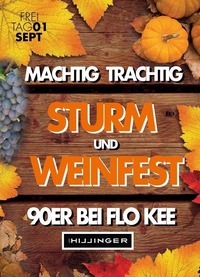 Machtig Trachtig beim Weinfest - 90er mit FloKee