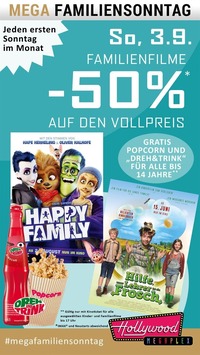 MEGA Familiensonntag@Hollywood Megaplex