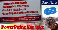 PowerPoint Karaoke Wien@Mon Ami