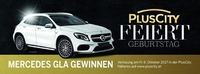 Autoverlosung Mercedes GLA@Plus City