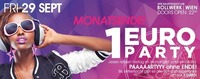 Monatsende 1€ PARTY