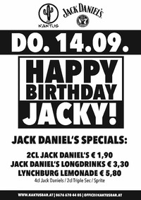 Happy Birthday Jacky@Kaktus Bar